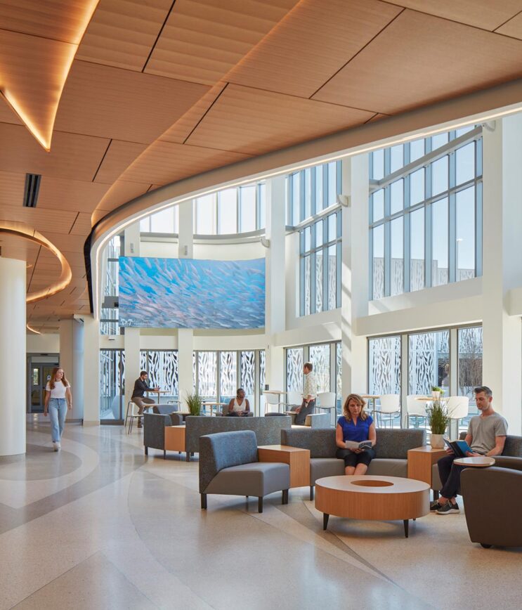 Emory MSK Lobby Digital Wall