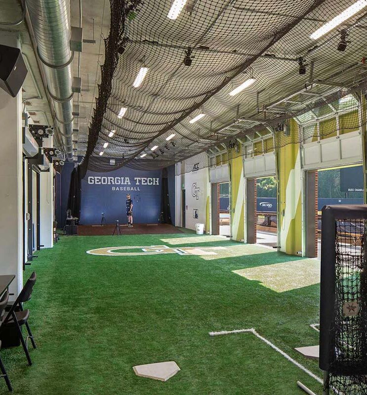 GT Russ Chandler Baseball Practice