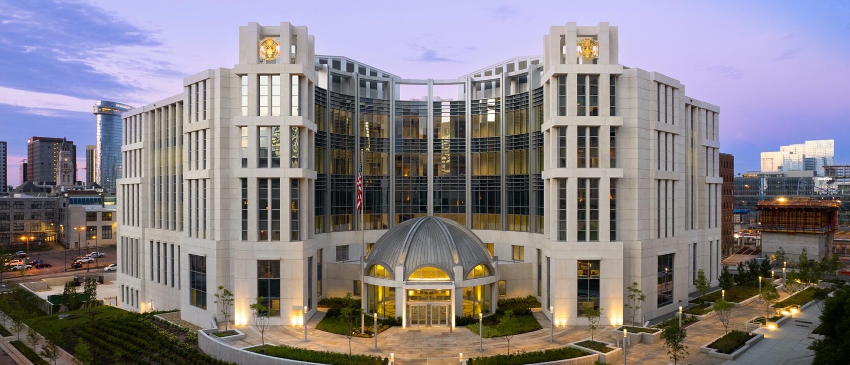 Nashville architectural photographer Ford Photographs Fred Thompson Federal Courthouse August 06 2022 001