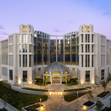Nashville architectural photographer Ford Photographs Fred Thompson Federal Courthouse August 06 2022 001