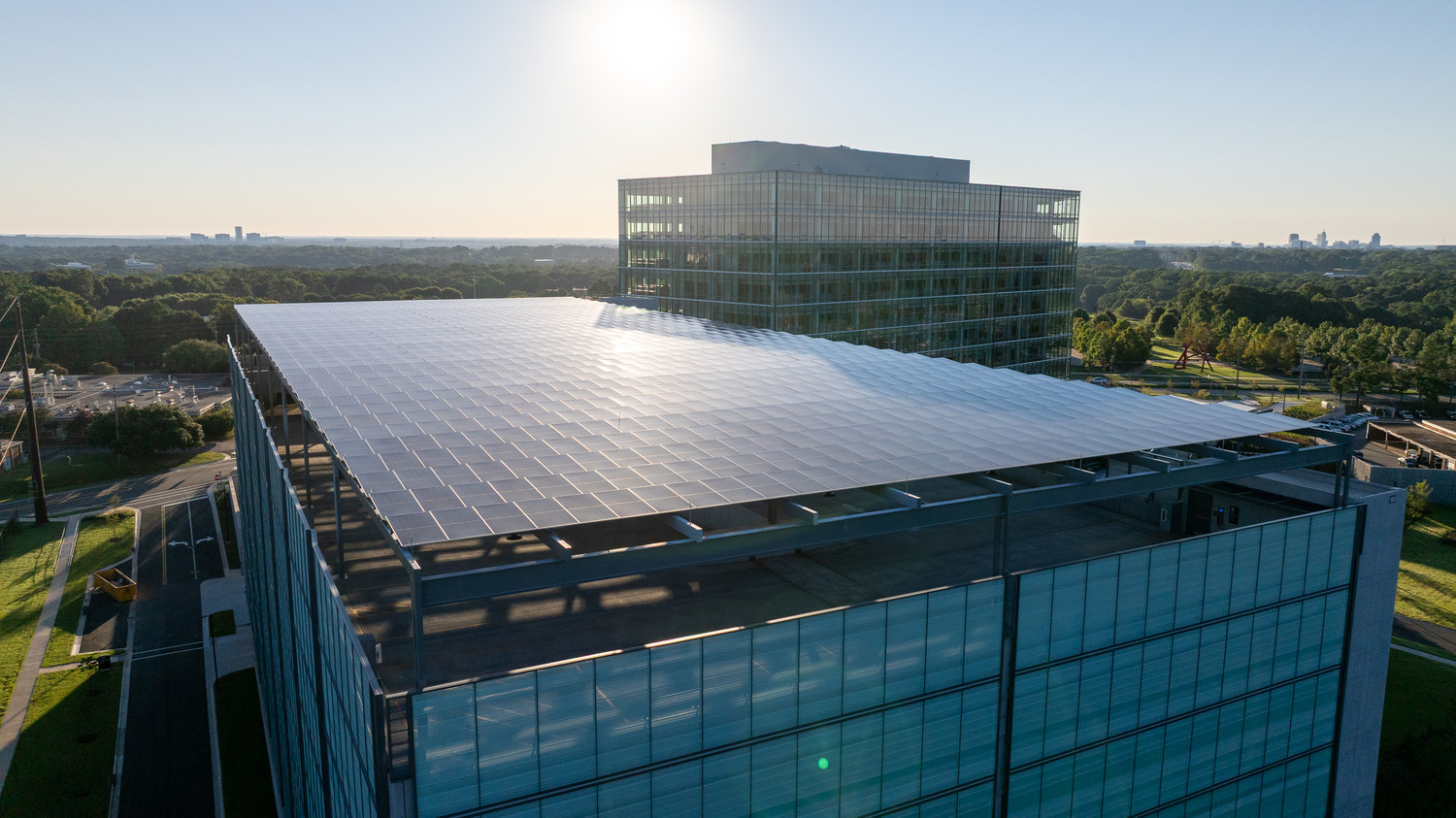 NC DHHS Solar Panels